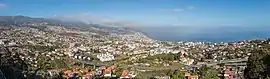 A view of Funchal from Pico dos Barcelos