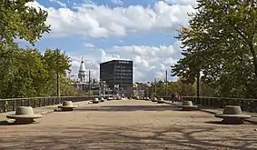 View of Lafayette from John T. Myers Pedestrian Bridge
