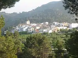 Penàguila in the comarca of Alcoià