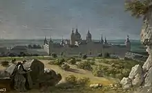 View of El Escorial, by Michel-Ange Houasse (1723)