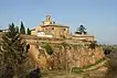 Panorama of the walls of Civita Castellana.