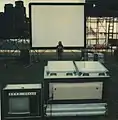 Color video projector in road case -Kool Jazz Festival