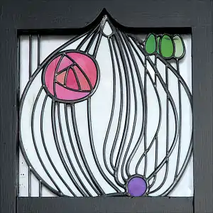 Window for the House of an Art Lover, by Margaret Macdonald Mackintosh (1901)