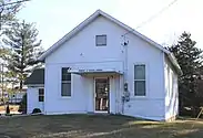 Library and former town hall, built 1910