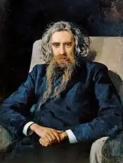 Portrait of Vladimir Solovyov, 1892.