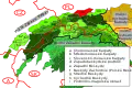 Wieliczka Foothills, marked in red and labeled with D3