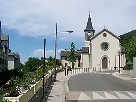 The church in Voglans