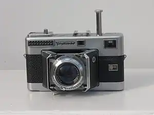Vitessa L with light meter window and Ultron lens