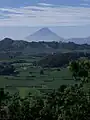 Volcan de Agua as seen from Tecpan, Guatemala (80 km (50 mi) away)