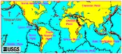 Volcano map