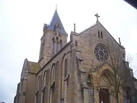 The church in Volesvres