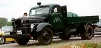 1946 Volvo LV142 with wood gas generator.