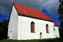 The Swedish Lutheran Church on the island