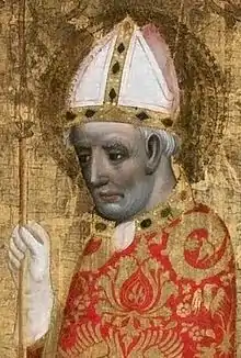 Saint Adalbert (c. 956–997), the second bishop of Prague and later a missionary among the Prussians is for his life and deeds honoured as a patron saint of three countries