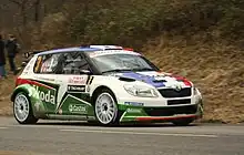 Nicolas Vouilloz at 2011 Rallye Monte Carlo