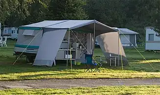 Modern tent trailer