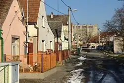 A street in Vrbičany