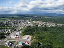 Aerial view of Saint-Honoré