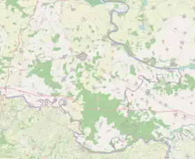 Lipovac is located in Vukovar-Syrmia County