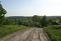 Westward view from the Vyshgorodok hill fort