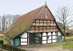 Fachhallenhaus in Isernhagen, today the North Hanoverian Farmhouse Museum