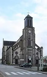 The church in Saint-Georges-de-Montaigu