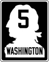 Primary State Highway 5 marker