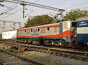 18309 (SBP-NED) Nagavali Express at Moulaali with a WAM-4 Loco