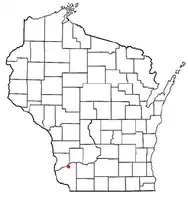 Location of Boscobel, Wisconsin