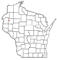 Location of Crystal Lake, Wisconsin