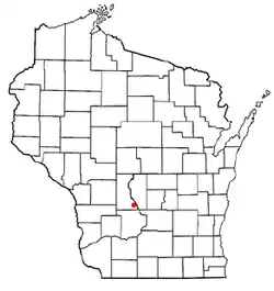 Location of Kildare, Wisconsin