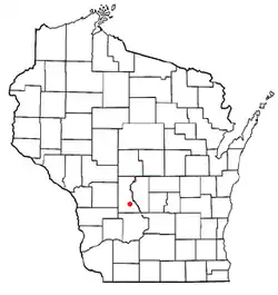 Location of Lemonweir, Wisconsin