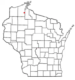 Location of Lincoln, Wisconsin