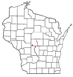Location of the Town of Remington, Wisconsin