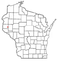 Location of Springfield, St. Croix County, Wisconsin