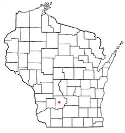 Location of th Town of Westfield, Sauk County, Wisconsin