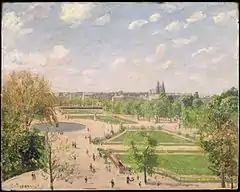 The Garden of the Tuileries on a Spring Morning, 1899. Metropolitan Museum of Art
