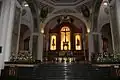 The main altar and reredos of the cathedral