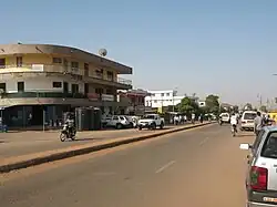 View of a high street in Wa