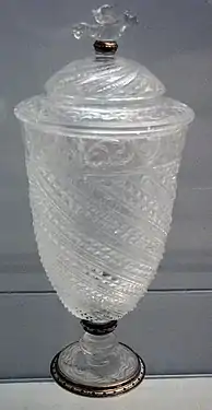 Rock crystal covered cup, around 1600, WB.76