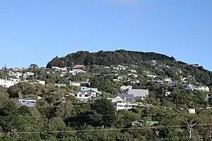 Wadestown and Te Ahumairangi Hill, looking from Ngaio