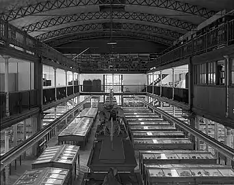 Wagner Free Institute of Science (1859–65), second-floor Hall and galleries.