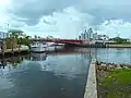 Mouth of Creek, Miami River and 5th Street Bridge