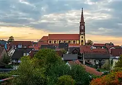 Waibstadt at sunset