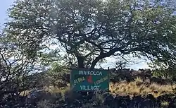 Waikoloa Village sign