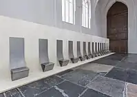 'waiting in the hallway' at der AA church, Netherlands, 2015