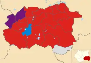 2014 results map