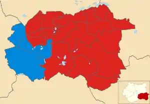 2015 results map