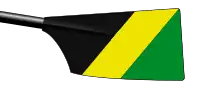 Image showing the rowing club's blade colours