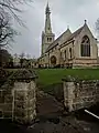 St. John's Church viewed from the side gate